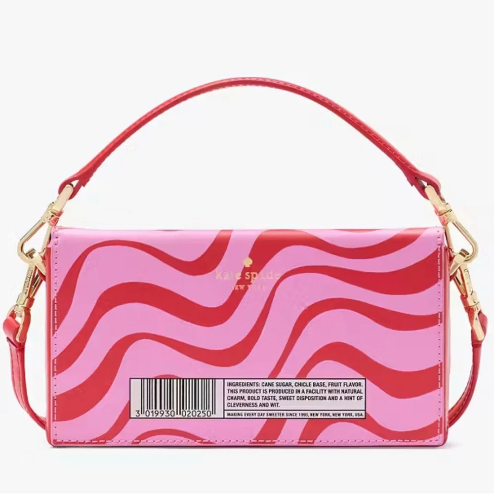 Kate Spade Bubble Gum 3D Crossbody Red Multi